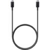 USB Type C Ultra Fast 45 Watts Charge Cable for Mobile Phone Samsung 2m Black