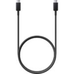 USB Type C Ultra Fast 45 Watts Charge Cable for Mobile Phone Samsung 2m Black