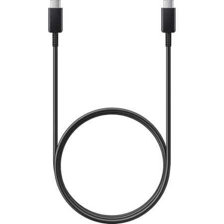 USB Type C Ultra Fast 45 Watts Charge Cable for Mobile Phone Samsung 2m Black